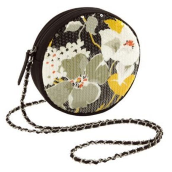 Vera Bradley Handbags - vera bradley evening bag dogwood shimmer crossbody